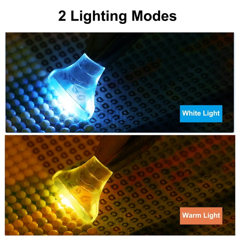  LED Diamond Art Pens with Light, 5D Diamond Painting