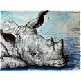 thumbnail image 2 of CafePress - Rhino! Wildlife Art! - Sparkle Fairy Lights Ornament Ball, 2 of 4