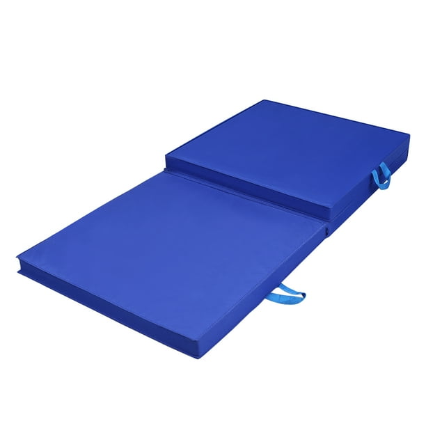 3 Folding Exercise Floor Mat Gymnastics Mats 5cm Thick Tri Panel