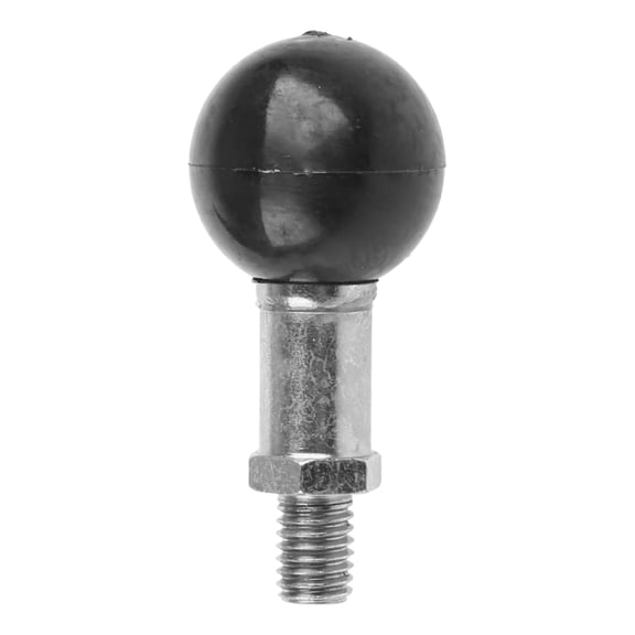 25mm Ball Head Adapter with or M10 Thread Post Motorcycle Handlebar Mount Rearview Mirror Ball Clamp Metal Bracket
