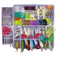 thumbnail image 3 of Kit de Leurres de Pêche vers d'Eau Douce et Salée Crankbait Kit de Leurres pour 234 Pcs, 3 of 7