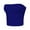 Blue, variant on Women's Strapless Tube Top for Yoga and Casual Wear, Sleeveless Pullover Cami, Comfortable Summer Fitted Chest Wrap Top for Daily Outings and Home Lounging