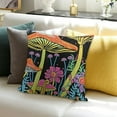 thumbnail image 3 of SHANXI Flower Reversible Throw Pillow for Throw Pillowcases for Sofa Square Cushion 12x12in, 3 of 5