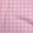 thumbnail image 1 of oneOone Cotton Jersey Pink Fabric Geometrical Sewing Craft Projects Fabric Prints By Yard 58 Inch Wide, 1 of 5