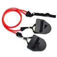 FPWNGL Swimming Arm Strength Trainer Dryland Powercord With Paddles