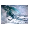 thumbnail image 3 of Tiptophomedecor Landscape Wallpaper Wall Mural - Ocean Wave, 3 of 4