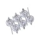 thumbnail image 2 of Set de piruletas de caramelo navideñas, accesorio fotográfico, regalo para apartamentos, cumpleaños y vacaciones. Plata, 2 of 9