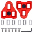 thumbnail image 1 of Clavo antideslizante para bicicleta, bloqueo de pedal, juego completo de candados para vehículos de carretera, 2 juegos Rojo Verde, 1 of 5