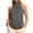 Dark Gray, variant on Summer Tops for Women Halter Neck Tie Strap Camisole Top Solid Color Sleeveless Casual Blouse Trendy 2026 Summer Cami Tops ,S