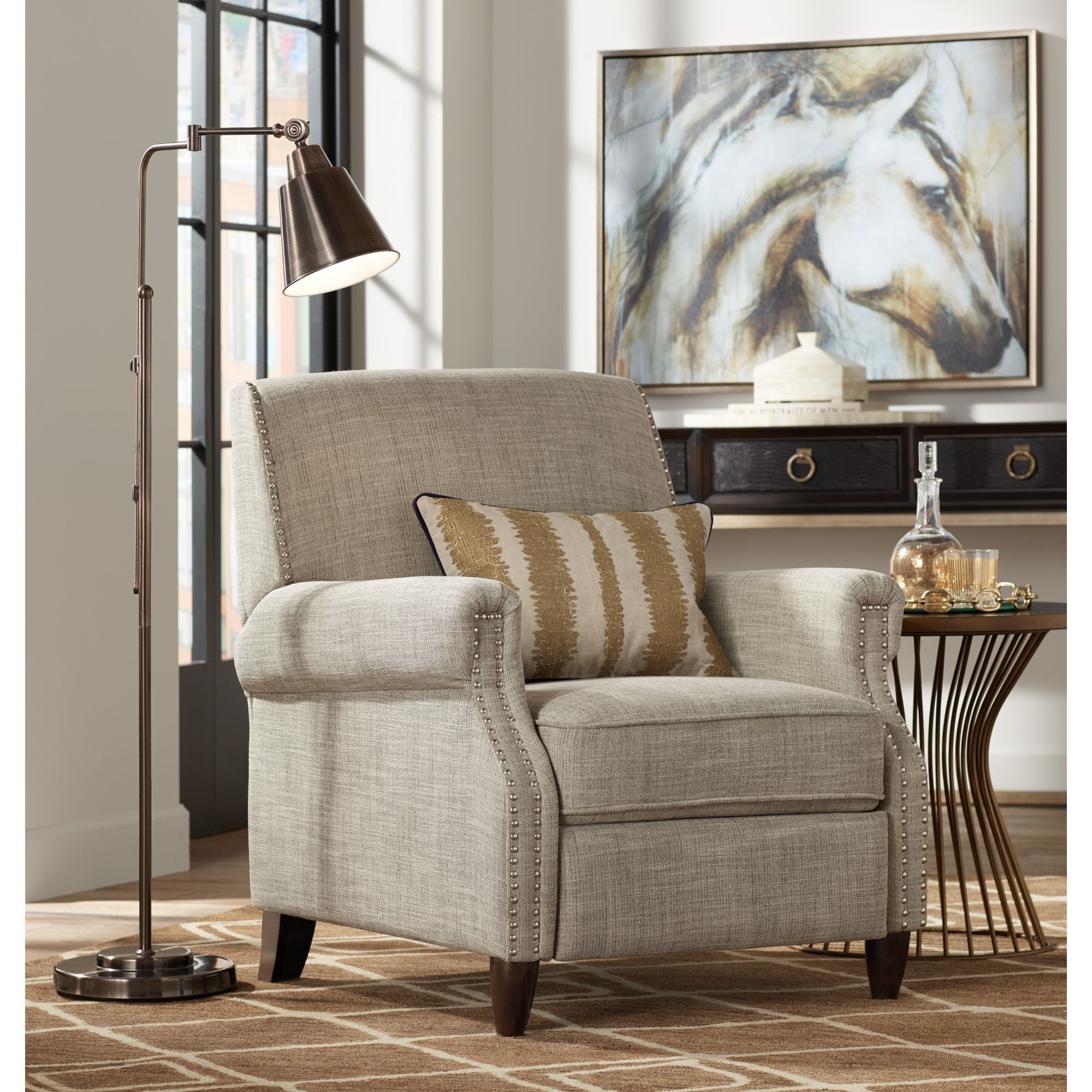 Ott Lite Provo Oil Rubbed Bronze Adjustable Floor Lamp