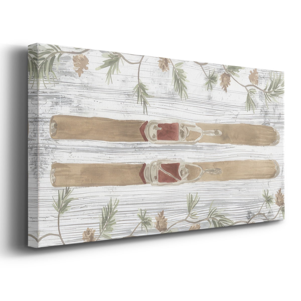 Pinecone Lodge Collection D- Gallery Wrapped Canvas