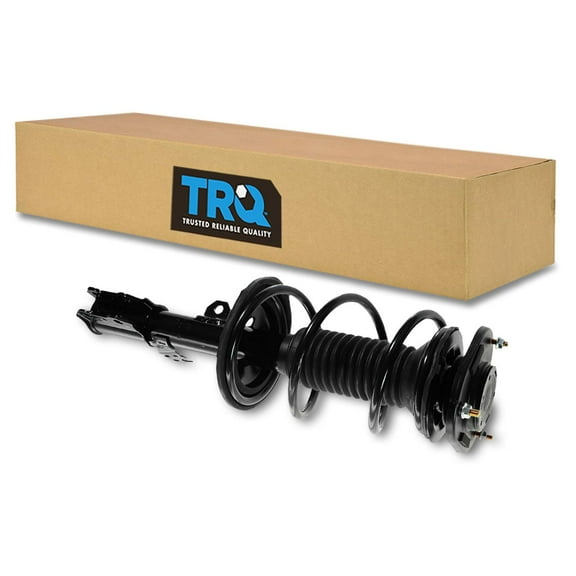 TRQ Front Right Complete Strut & Coil Spring Assembly Passenger Side Fits Select 2003-2008 Toyota Corolla