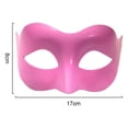 thumbnail image 2 of Máscaras de mascarada Cool Men Adult Kids Fighter Half Face Mask para fiesta de baile de máscaras Halloween, 2 of 5