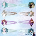 thumbnail image 2 of Pinzas para el pelo LUV HER Disney Frozen Snap Clips, paquete de 8 para niñas a partir de 3 años, 2 of 7