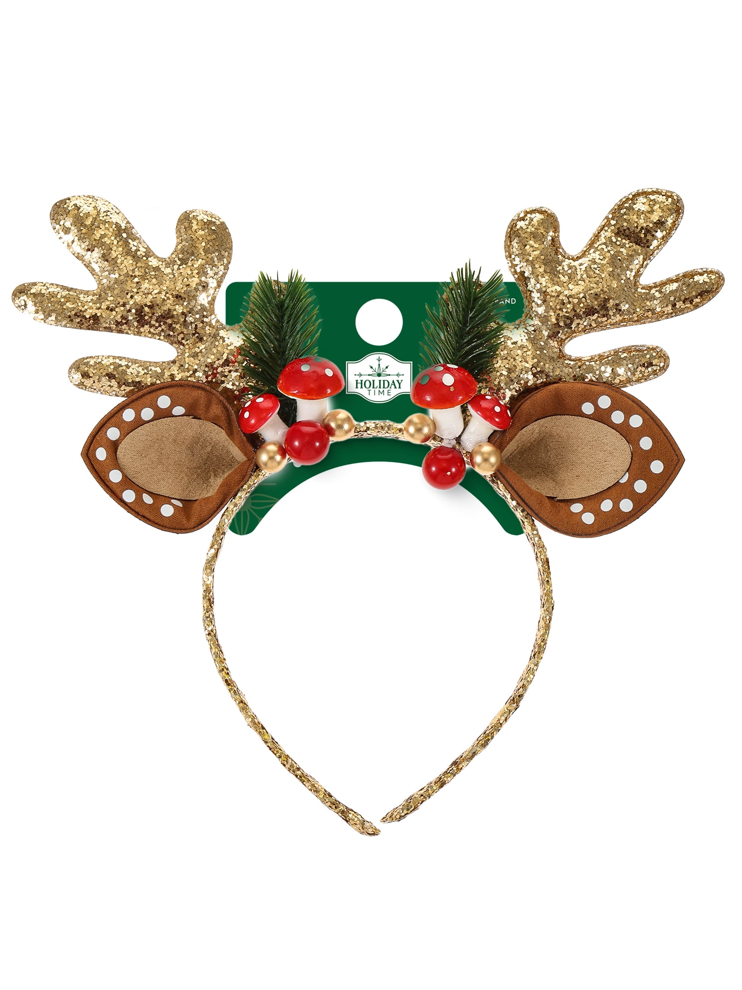 Holiday Time Reindeer Antler Headband, 1 Piece