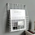thumbnail image 3 of Wall File Holder Creative Iron Grid Wall File Organizer Document Organizer, 3 of 8