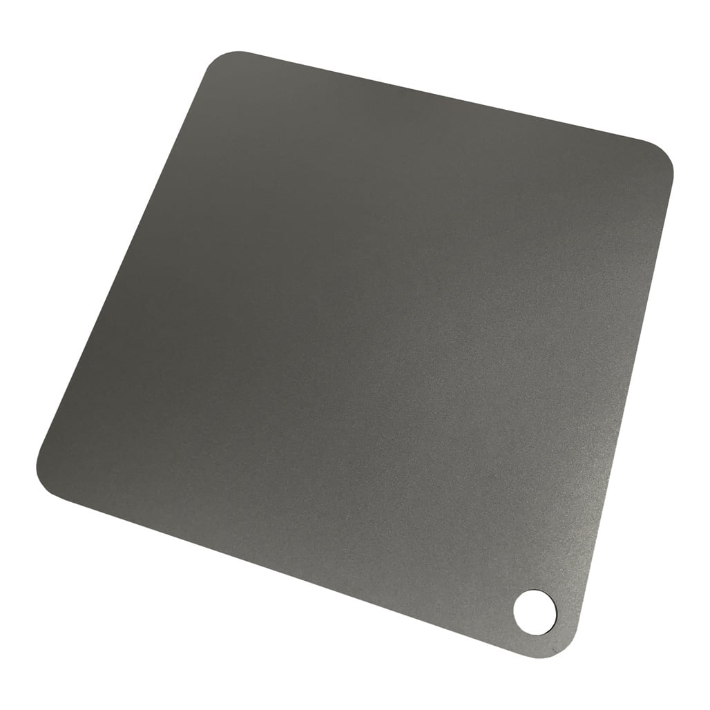 THERMICHEF by Conductive Cooking - Square Pizza Steel Plate for Oven  Cooking and Baking (3/8 Deluxe, 16”x16” Square) - Made in USA