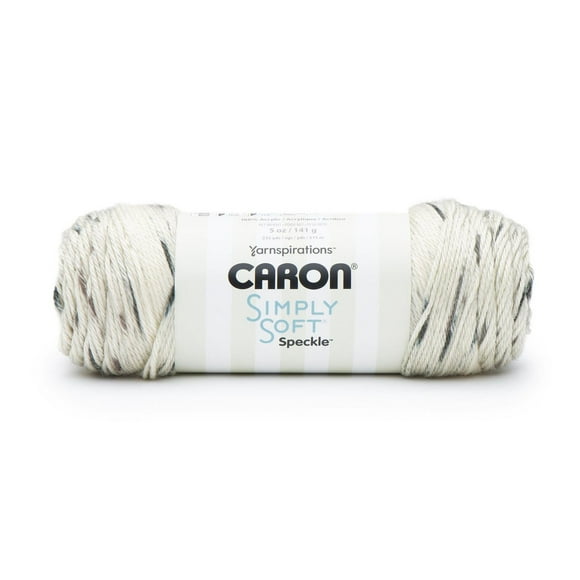 Caron® Simply Soft® Speckle™ Yarn, Acrylic #4 Medium, 5oz/141g, 235 Yards