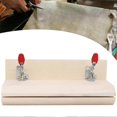 thumbnail image 3 of HandStitched Sewing Horizontal Leathercraft Wooden Table Clamp Stitching Tool for DIY Craft, 3 of 5