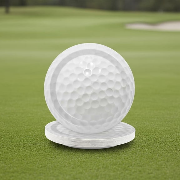 Golf Paper Plates Disposable Dessert Plates Supplies Decorations Tableware for Fans Wedding Party