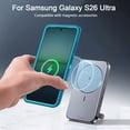 thumbnail image 7 of Petocase for Samsung Galaxy S26 Ultra Case,Magnetic Military-Grade Drop 3 Layer Protection Rugged Phone Cover for Galaxy S26 Ultra,Green, 7 of 7