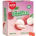 thumbnail image 3 of Amos Peelerz Gummy Soft & Chewy Shareable Pack, Lychee Flavor Peelable Gummy 8.47 oz (1 Pack), 3 of 9