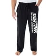 thumbnail image 5 of Star Trek The Next Generation Men's Classic TNG Logo Lounge Pajama Pants, 5 of 5