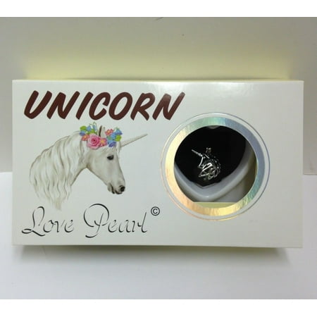 Make A Wish Necklace - Love Wish Purity Pearl Kit w/ Pendant Necklace Gift Box; Mermaid, Manatee & More (Unicorn)