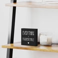 thumbnail image 5 of Zomyto 5x5 Inches Everything Is Figureoutable Wooden Box Sign Decorative Inspirational Farmhouse Wood Box Sign Motivational Gift, 5 of 6