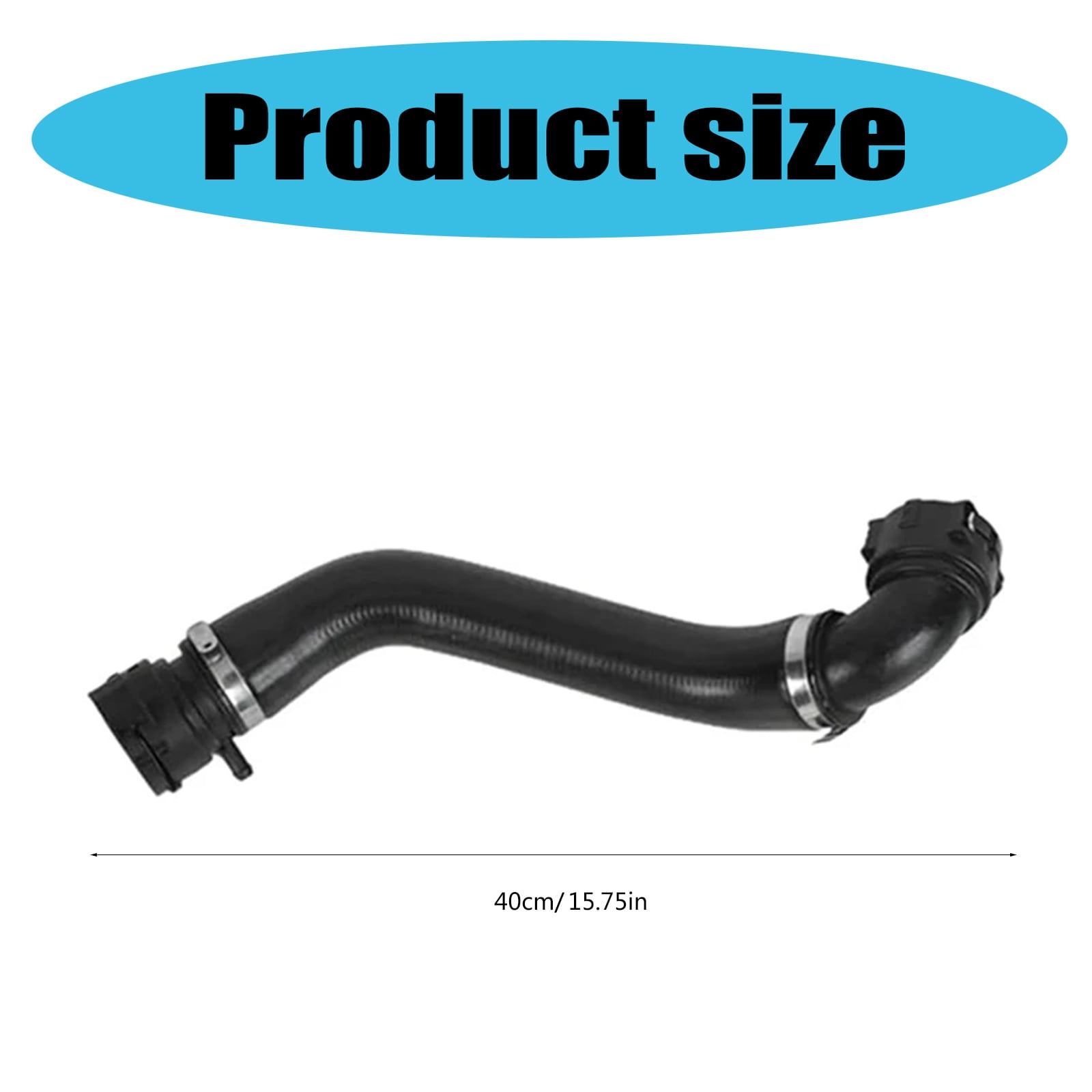 Water Radiator Coolant Upper Hose for E81 E87 17127521361 Replacement Car Engine Cooling Systems Radiator Hose Pipe