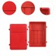thumbnail image 5 of Buzón de pared con cerradura, buzón de sugerencias, organizador multiusos Rojo, 5 of 8