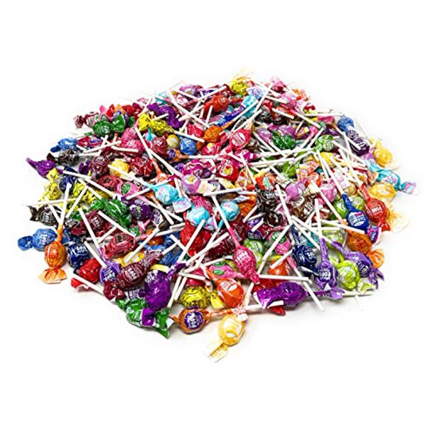 Charms and Tootsie Mini Pops 36 Flavor Mix Lollipop Suckers 3 Lbs