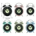 WINDLAND Loud Alarm Clock Twin Bells Quiet Quartzs Movement with