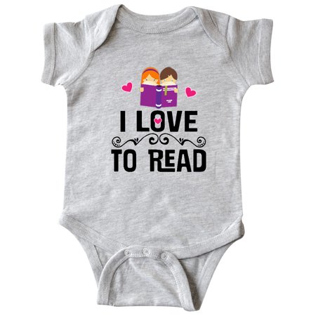 

Inktastic I Love to Read Gift Baby Girl Bodysuit