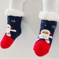 thumbnail image 2 of Boys Girls Slipper Socks Christmas Cute Fuzzy Socks Warm Non Winter Socks, 2 of 4