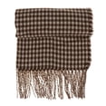 thumbnail image 3 of STARTIST Womens Oversized Tartan Plaid Blanket Scarf Large Checked Wrap Shawl Winter Warm Coffee, 3 of 9