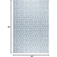 thumbnail image 2 of Nicole Miller Patio-Country-5ftx7ft-6681-340 Danica Area Rug, Blue/Gray, 2 of 8