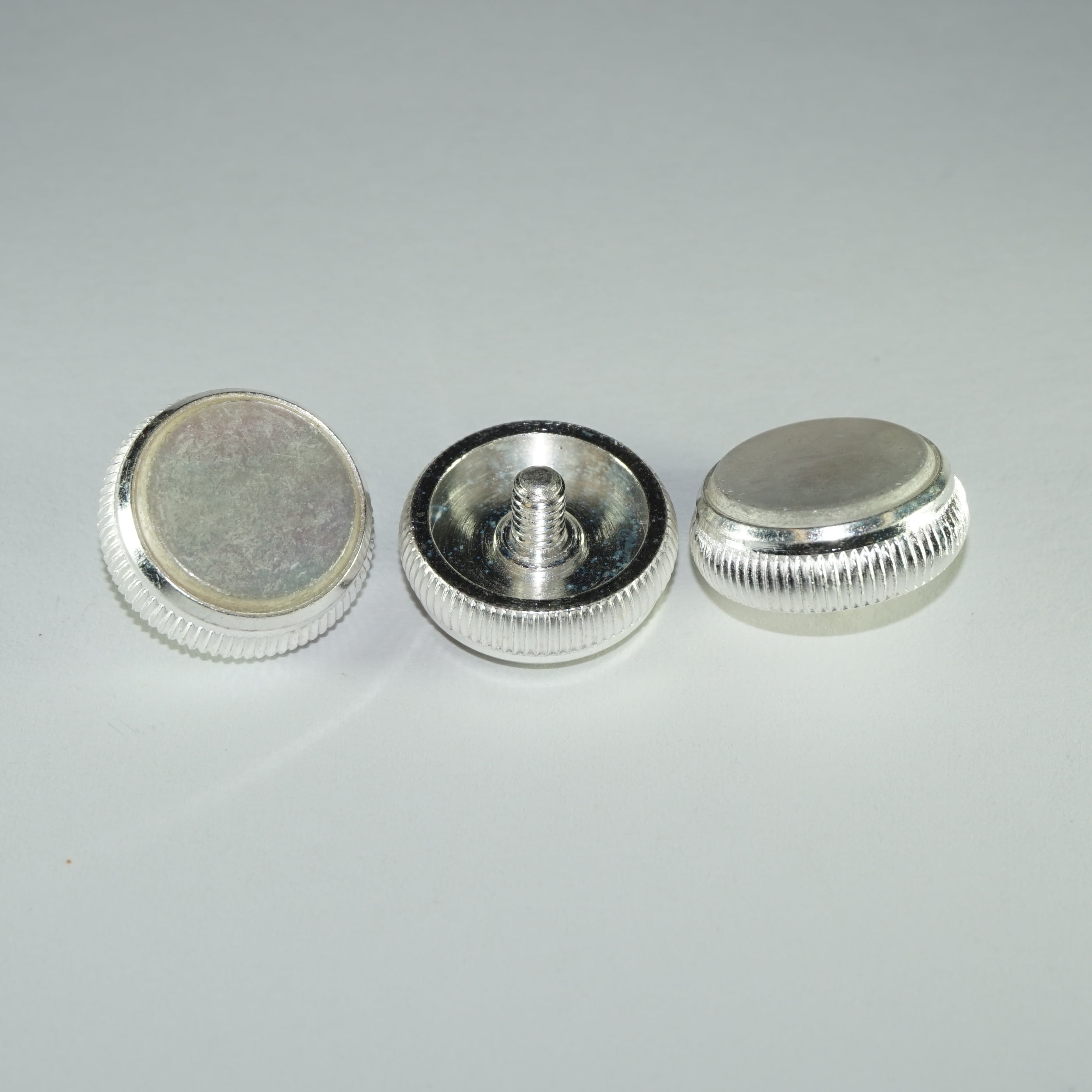 Bach Stradivarius Trumpet Finger Button With Pearl Strad Silver