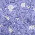 thumbnail image 1 of oneOone Polyester Spandex Purple Fabric Ocean Underwater Life Sewing Material Print Fabric By The Yard 56 Inch Wide, 1 of 4