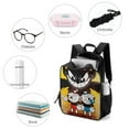 thumbnail image 5 of The Cuphead Show Backpacks Bookbag Casual Daypack Backpacks for Travel Work Camping Office, 5 of 6