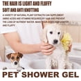 thumbnail image 4 of Champú para gatos de 30ml, Gel de ducha para perros que reduce el olor para cachorros, suministros de aseo para mascotas Sywqhk Libre de BPA, 4 of 6