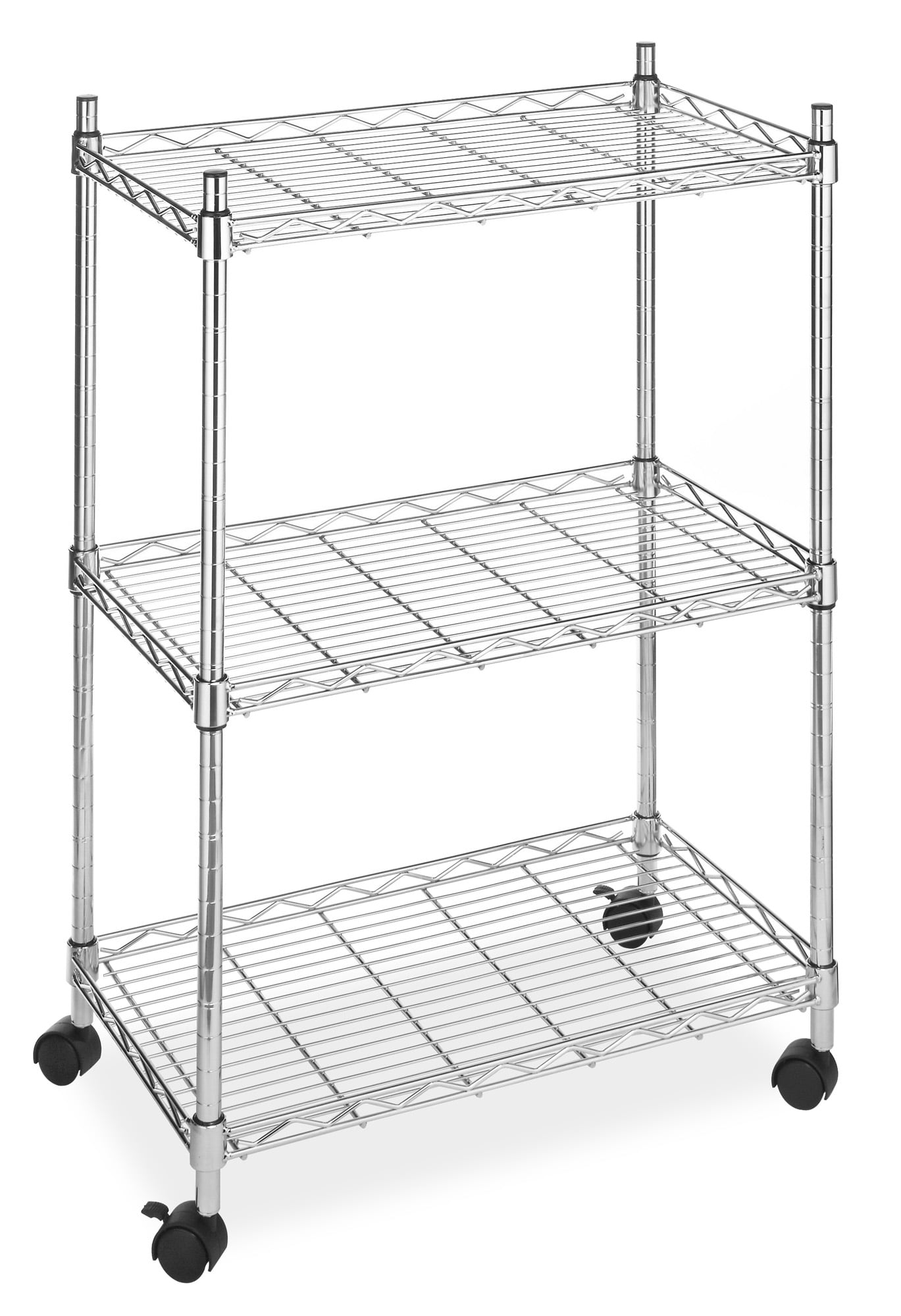 Whitmor Supreme 3 Tier Chrome Cart Walmart focus for Famous Kitchen Chrome Shelves – Top Photo Resource Whitmor Supreme 3 Tier Chrome Cart Walmart focus for Famous Kitchen Chrome Shelves – Top Photo Resource