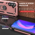 thumbnail image 3 of Case for Samsung Galaxy S23 FE Phone Case Samsung S23 FE Case, Military Grade, Heavy Duty, with Kickstand Ring, Support Magnet Car Mount for Samsung Galaxy S23 FE Case Rose Gold, 3 of 12