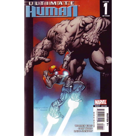 Ultimate Human #1 VF ; Marvel Comic Book