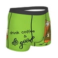 thumbnail image 3 of Disketp Drink Coffee And Do Good Men'S Boxer Briefs,Soft And Breathable Cotton Underwear With Comfortflex Waistband, 3 of 9