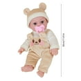 thumbnail image 3 of Danhjin Baby Doll Accessories, Vinyl Doll Simulation Doohickey Toys with 12 In Long Sleeve Cool Baby Dress Up Fashion, Gifts for Boys and Toddler Toys for Pretend Play, Christmas Gifts, 3 of 6