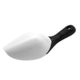 thumbnail image 6 of Wovilon Rubber Spatulas Silicone Heat Resistantfor Nonstick Cookware Flexible Scoop Chef Workmanship Plastic Scoop White, 6 of 9