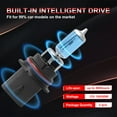 thumbnail image 3 of For 2003 2004 2005 Dodge Ram 1500 2500 3500 4200K 9007 Halogen Headlight Hi/Lo+9145 Fog Lights Bulbs Pair, 3 of 15