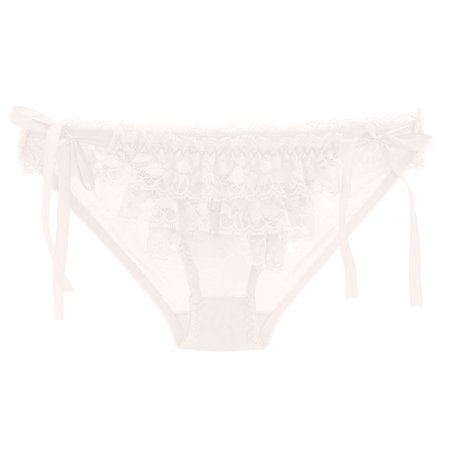 

TFDZ Womens Lingerie Sexy Womens Lingerie Sexy Women Sexy Lace Underwear Lingerie Thongs Panties Ladies Underwear Underpants White