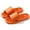 Orange, variant on KAQ Unisex Massage Slippers - Acupoint Foot Massage, Non-Slip for Bathroom & Home, Summer Couples' Slippers with Comfortable Soles